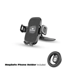 Eltoro cd slot car mount + magsafe phone holder - black
